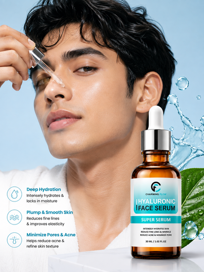 Hyaluronic Acid Face Serum - Deep Hydration & Anti-Aging