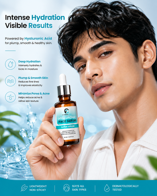 Hyaluronic Acid Face Serum - Deep Hydration & Anti-Aging